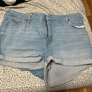 Old Navy Light Blue Jean Shorts for Women